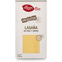 Los mejores  - El Granero Integral Pasta en láminas para lasaña bio de maíz y arroz sin gluten 250 g